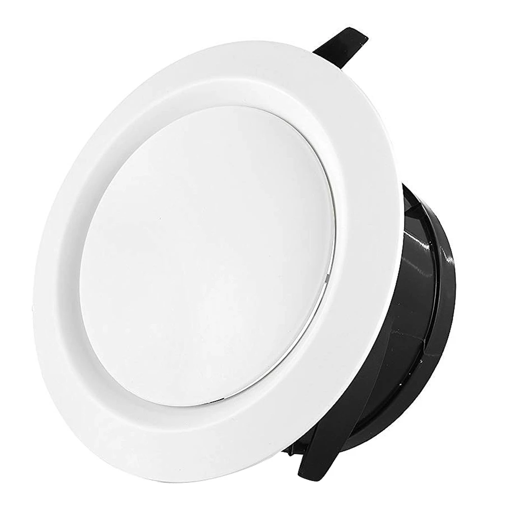 

ABAH-2 шт. ABS Регулируемое вентиляционное отверстие Круглое потолочное вытяжное отверстие 4 дюйма с 2 шт. Винтажная резная наклейка из дерева с угловой накладкой