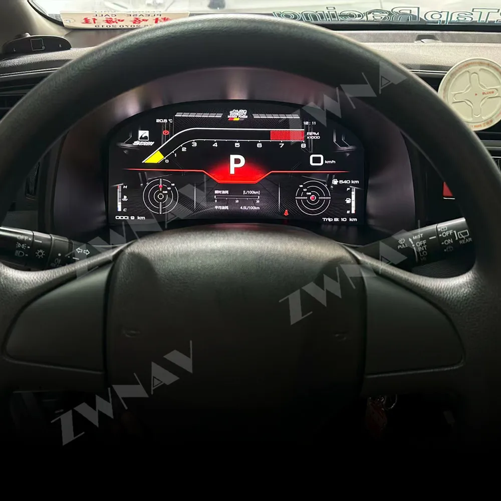 

For Honda Fit/JAZZ 2014-2020 12.3' LCD Digital Cluster Smart Gauges Dashboard Instrument Panel Upgrade