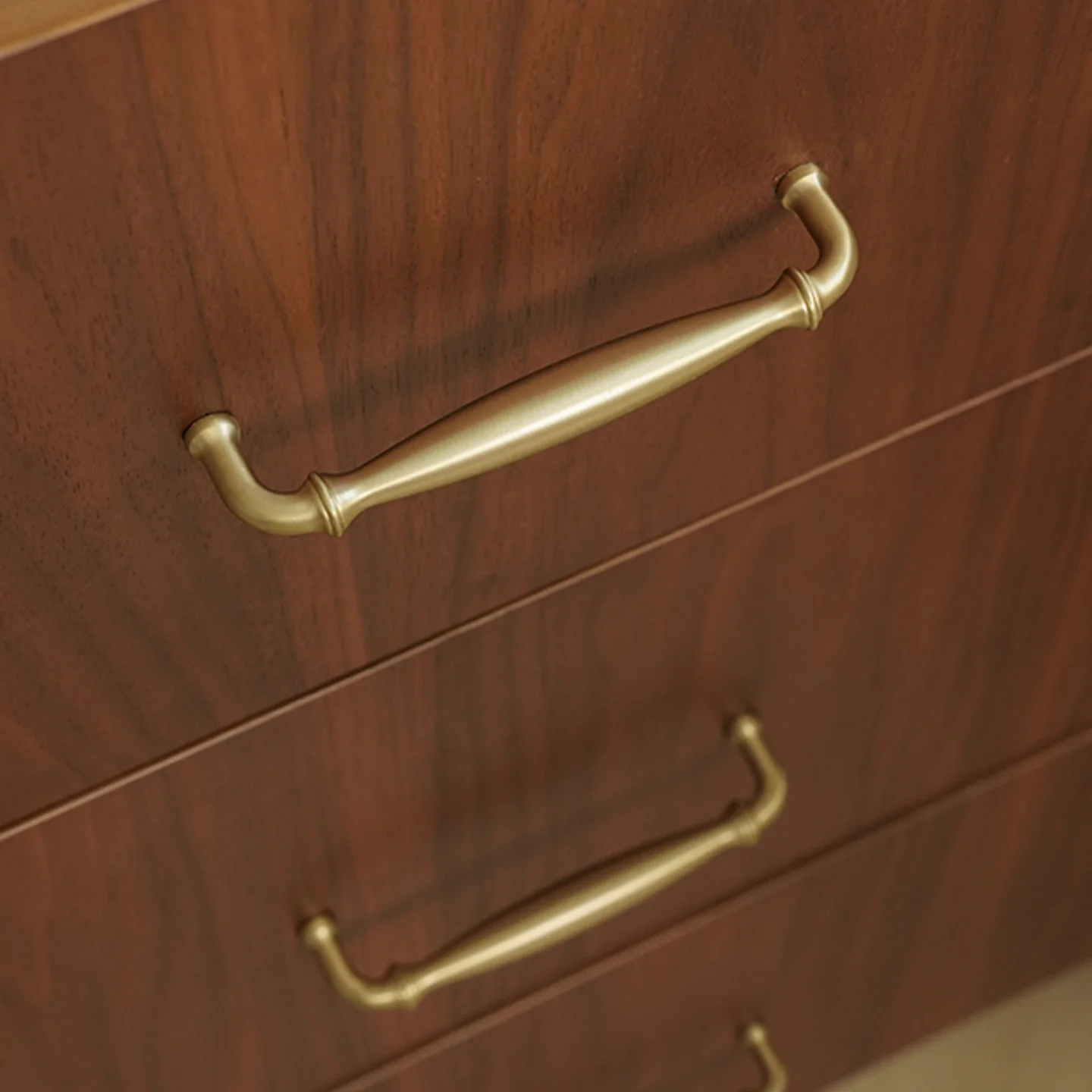 Dooroom Brass Furniture Handles Brushed Copper Goldome Handshake Wardrobe Dresser Cupboard Cabinet Drawer Kitchen AccessoriesH
