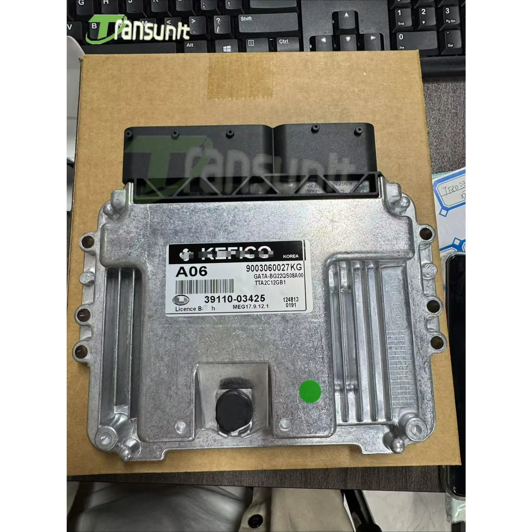 

Brand new A06 ECU 39110-03425 Car Engine Computer Board Electronic Control Unit A06 MEG17.9.12.1 Fit for Kia ECM