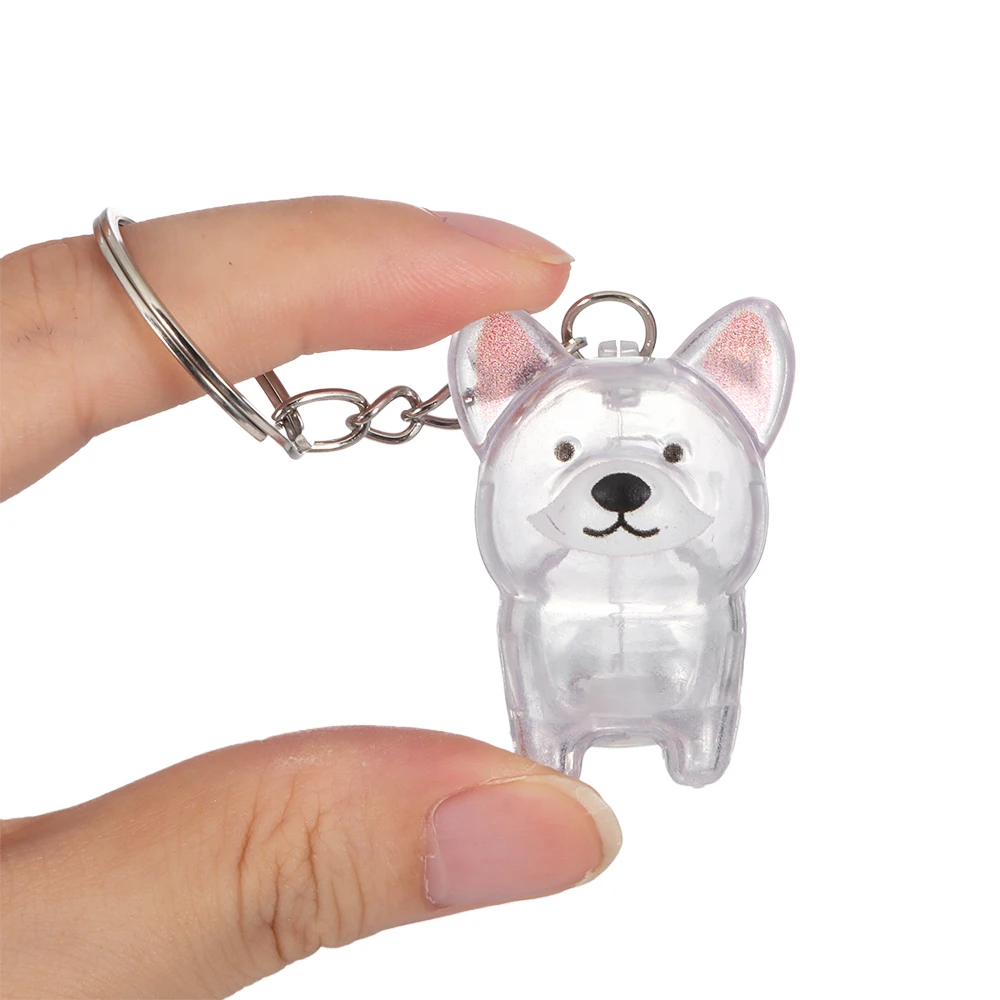 Transparent Dog Fur Storage Pendant Fur Storage Capsule DIY Accessories Portable Souvenirs Keychain Cute Pet Hair Container