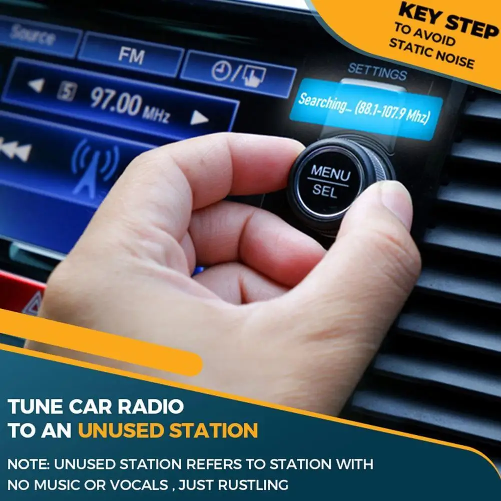 48W Auto-Adapter Bluetooth 5.2 FM-Transmitter für Auto PD&QC3.0 Autoladegerät Bluetooth-Adapter Dual Mic Deep Bass Sound Freisprecheinrichtung