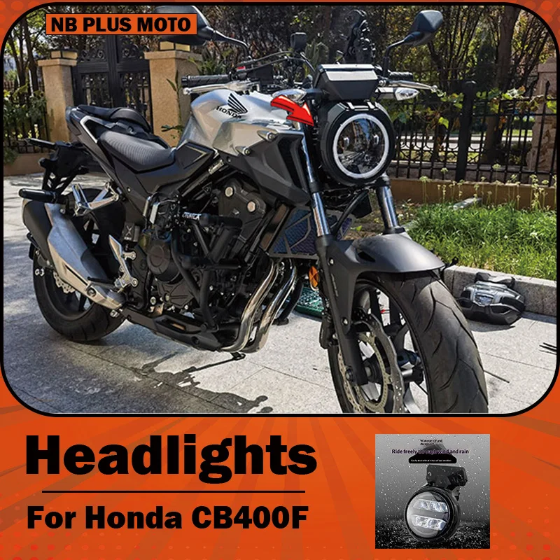 【Premium】For Honda CB400F models 2021-2023 for modifying the headlights of CB300R and CB650R motorcycles