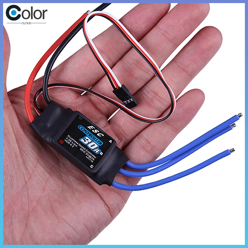 Xxd30a Brushless Esc Tester Set Nuovo Arrivo Controller Elettronico dell'acceleratore Per 2212 Motore Giocattoli di Controllo Remoto Regolatori di Velocità