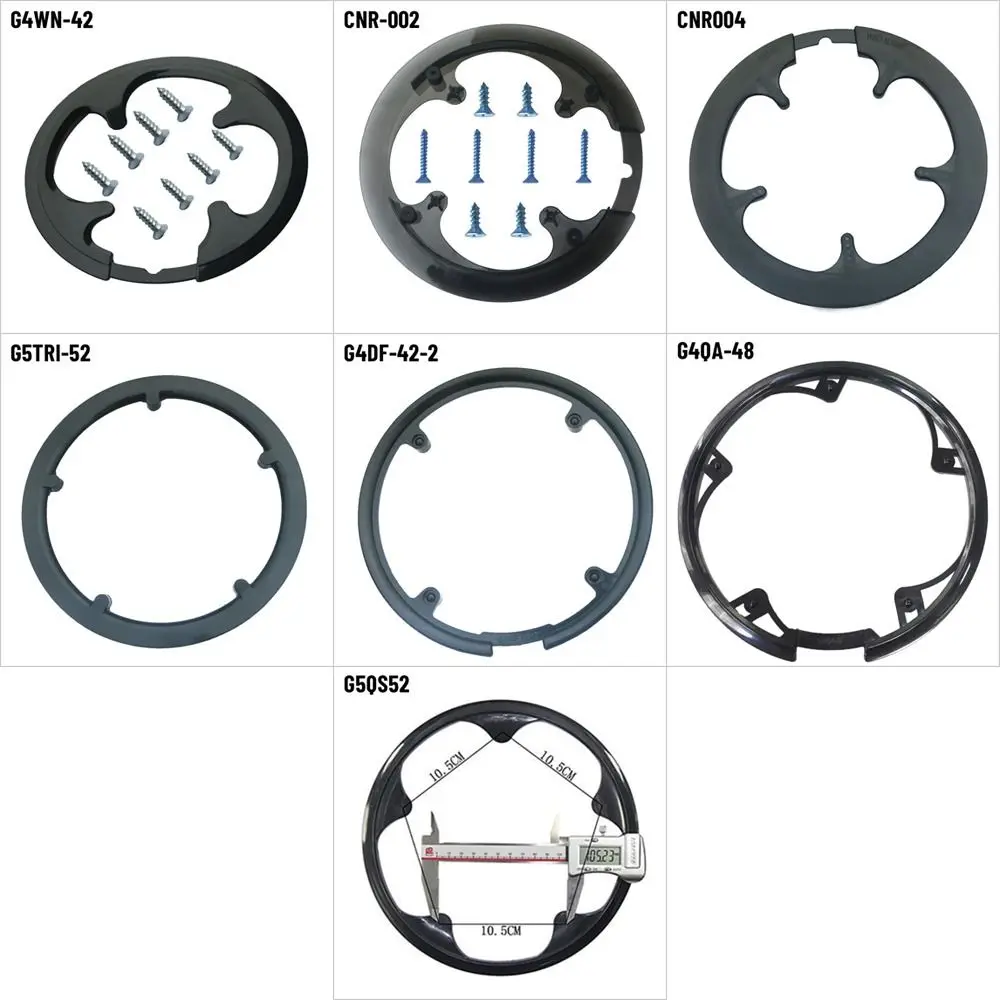 42T Bicycle Parts Protective Cover Chain Wheel Guard Universal Crank Cover Bicycle Tooth Plate Bike Crank Cap