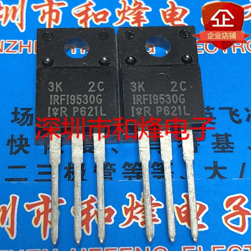 5PCS-10PCS IRFI9530G  TO-220F -100V -7.7A  Transistor Really Stock On Stock