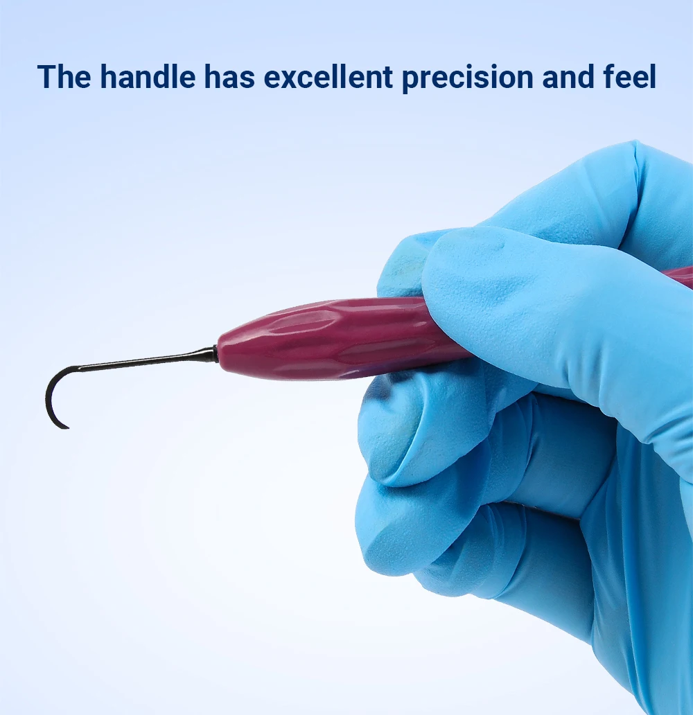AZDENT Dental Resin Filler gefüllt restauratives Instrument ästhetische Restaurierung Messer Sterilisation Zahnmedizin Werkzeuge autoklavierbar – Detail 2