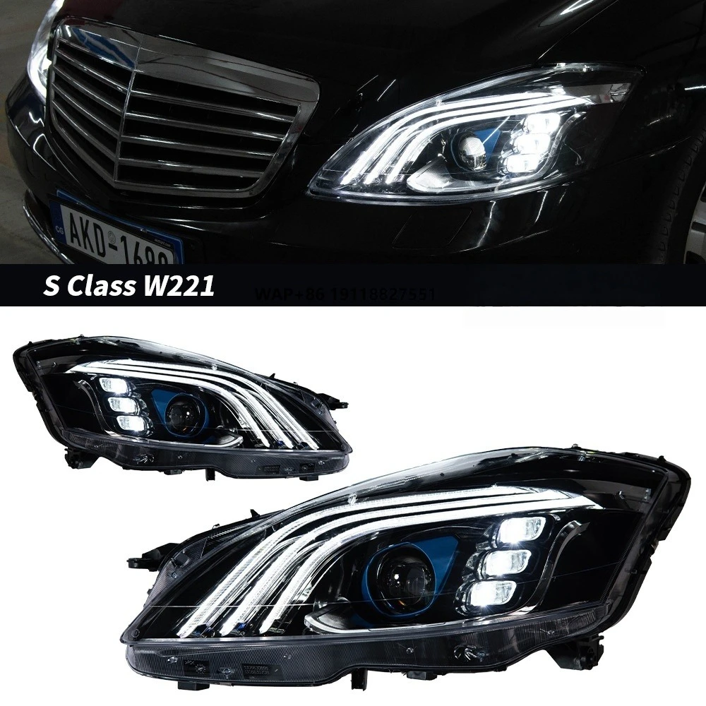 

Auto Car Accessories LED Headlight For W221 2006-2012 Assembly Modified Turn Signal Daytime Running Light