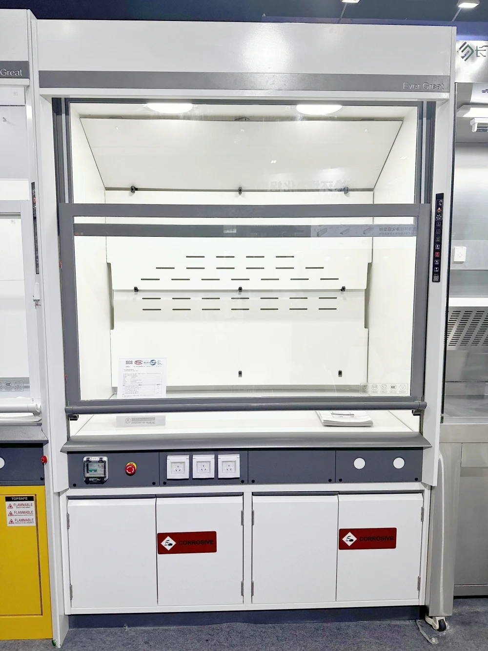 Equipamento de laboratórioArmários de aço automáticosLab FumesFood Móveis de laboratório