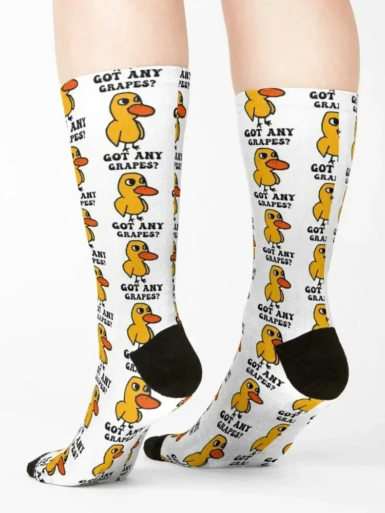 Got Any Grapes - The Duck Song Socks Crossfit christmass gift Stockings compression sports and leisure Boy Child Socks Women's
