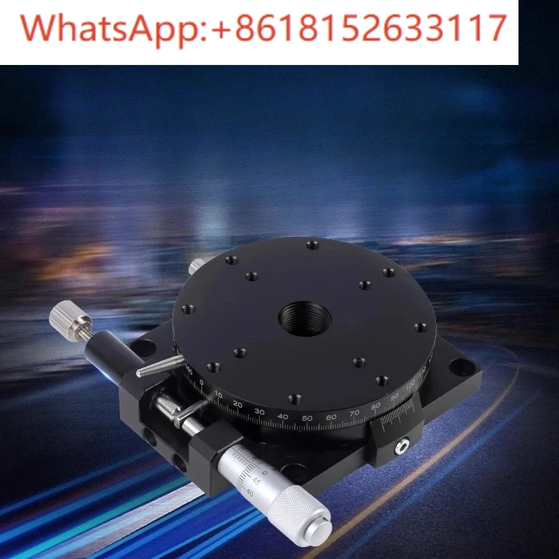 منصة الضبط الدقيق 360 درجة RS60/90/125 تعديل يدوي مؤشر الإزاحة di-sc RSP الدقة