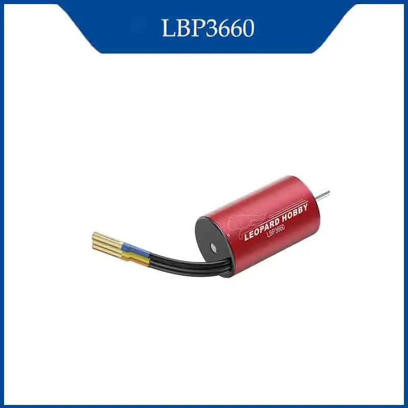 

Leopard Hobby 3660 4650KV/3800KV/3180KV/2700KV Waterproof Sensorless Brushless Motor for 1:10 Car RC Tools