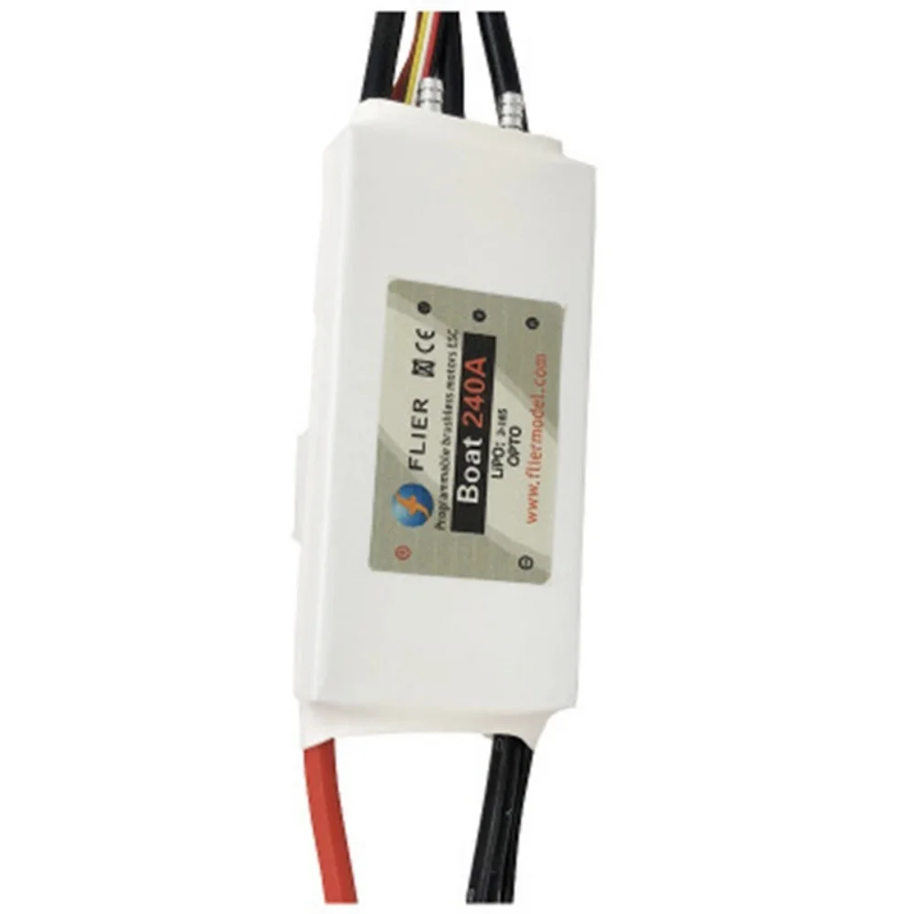 BLDC 240A Water Cooling ESC FATJAY FLIER 22S Brushless High-voltage High-power Speed Controller for RC Boat