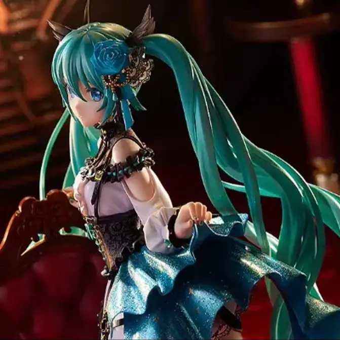 Good Smile Hatsune Miku Cute Beautiful Lovely Elegant Delicate Stunning Charming Anime Figure Desktop Decor Collectible Display