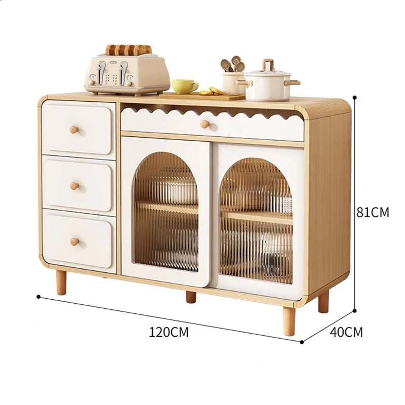 Luxury Modern Living Room Storage Cabinet - alternate angle
