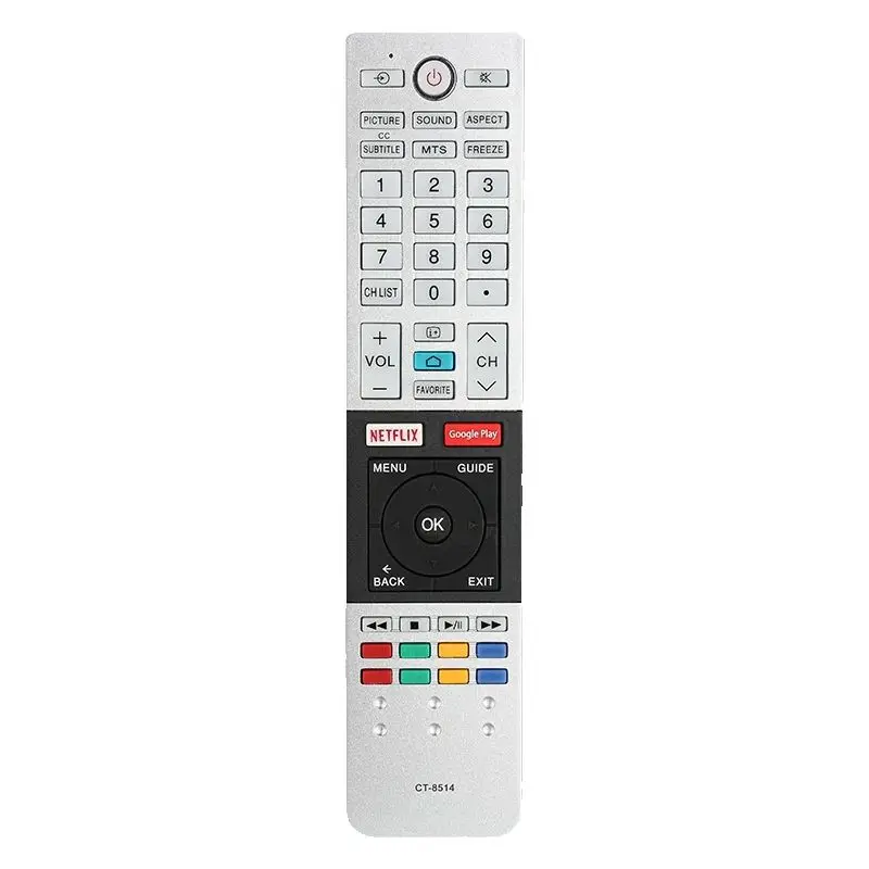 

CT-8514 For Toshiba Remote Control Replacement With NETFLIX Google Play Buttons, For Toshiba Smart TV