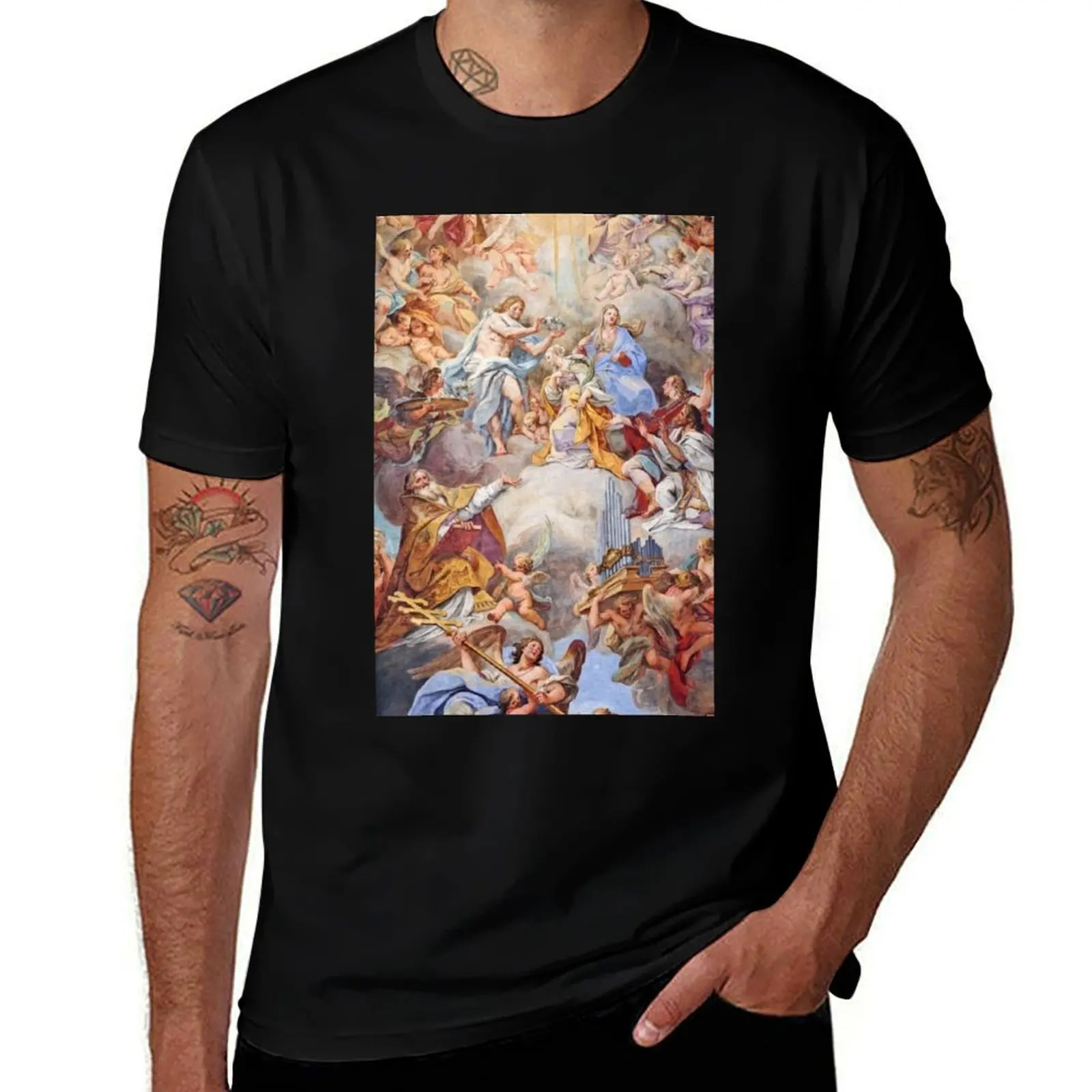 art inspired T-Shirt Trendy Pattern T-Shirt for Men