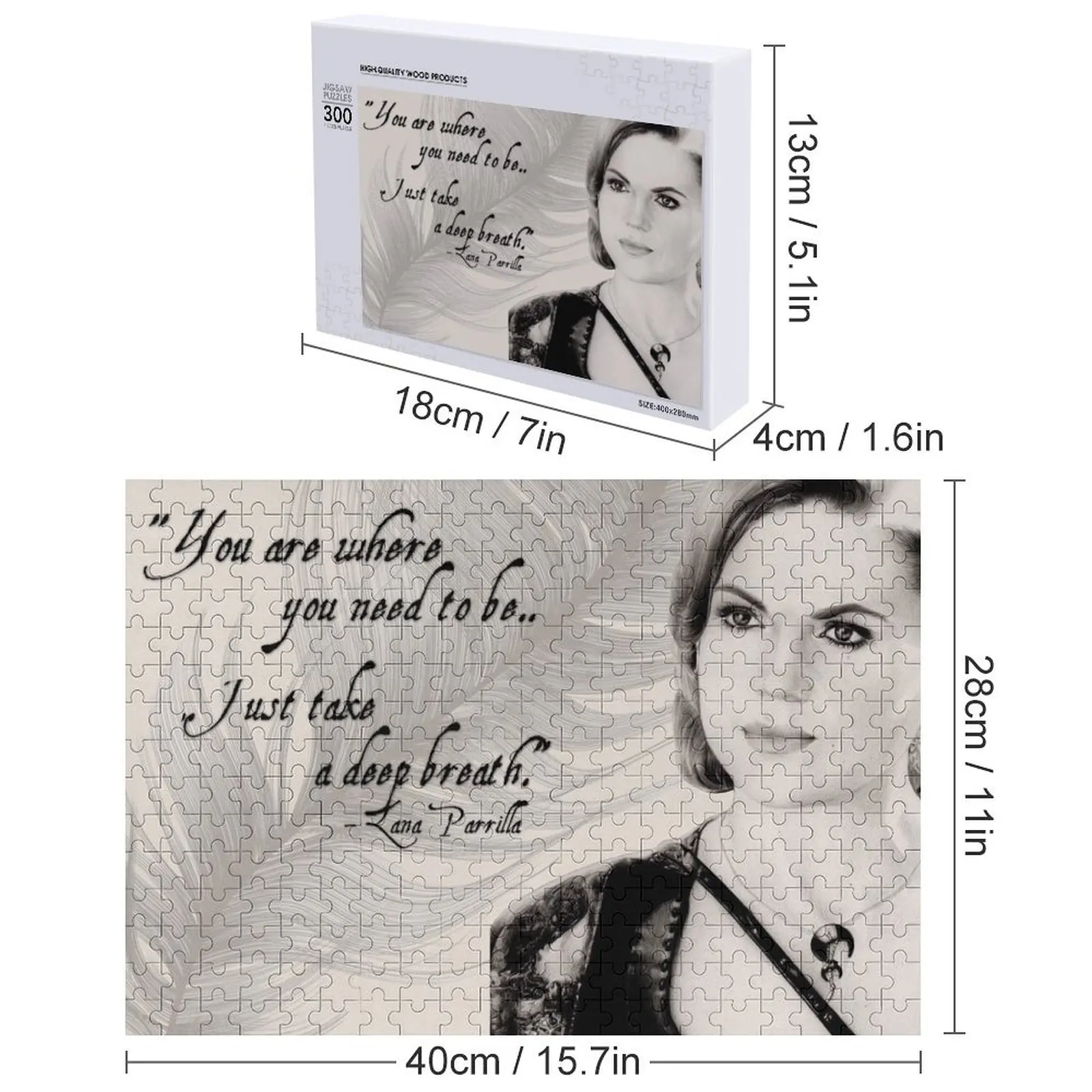 レジーナ・ミルズ S7 ジグソーパズル カスタムギフト 子供向けにパーソナライズされたジオラマアクセサリー 木製 大人用パズル