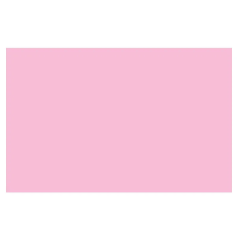 Rectangular Plastic Table Cover, 54 In x 108 In, Light Pink, 1 Count