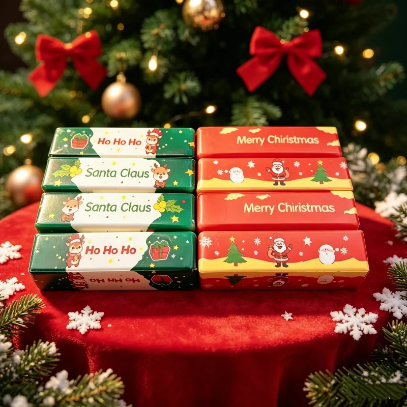 Simulation Flash Christmas Butter Stick Pressure Ball Slow Rebound Soft Pinch Decompression Office Decorat Children Adults Gifts