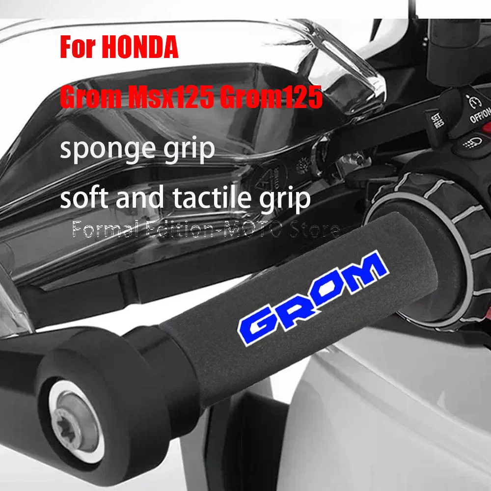 

For HONDA Grom Msx125 Grom125 Handlebar Grip Sponge Cover Non-slip 27mm Motorcycle Sponge Grip