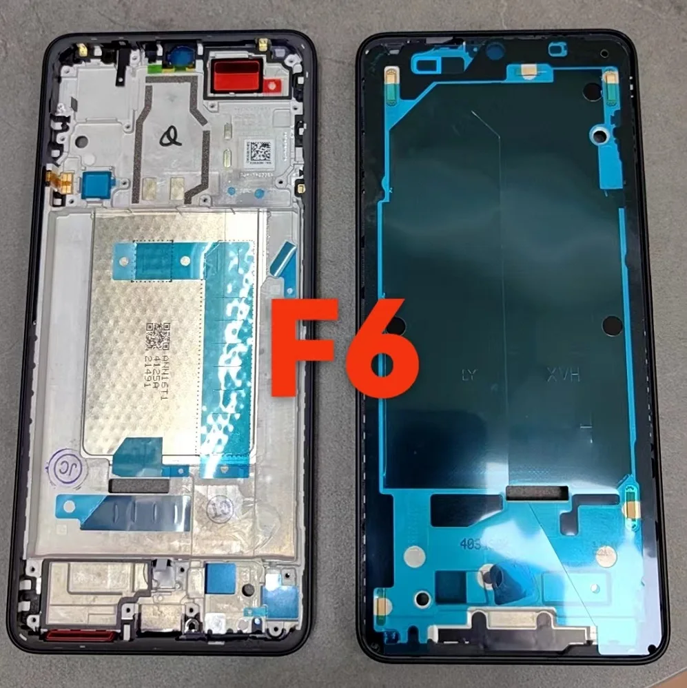 Frame For Xiaomi Redmi Turbo 3 Front LCD Frame Central Housing  For Xiaomi Poco F6 Front cover Replacement