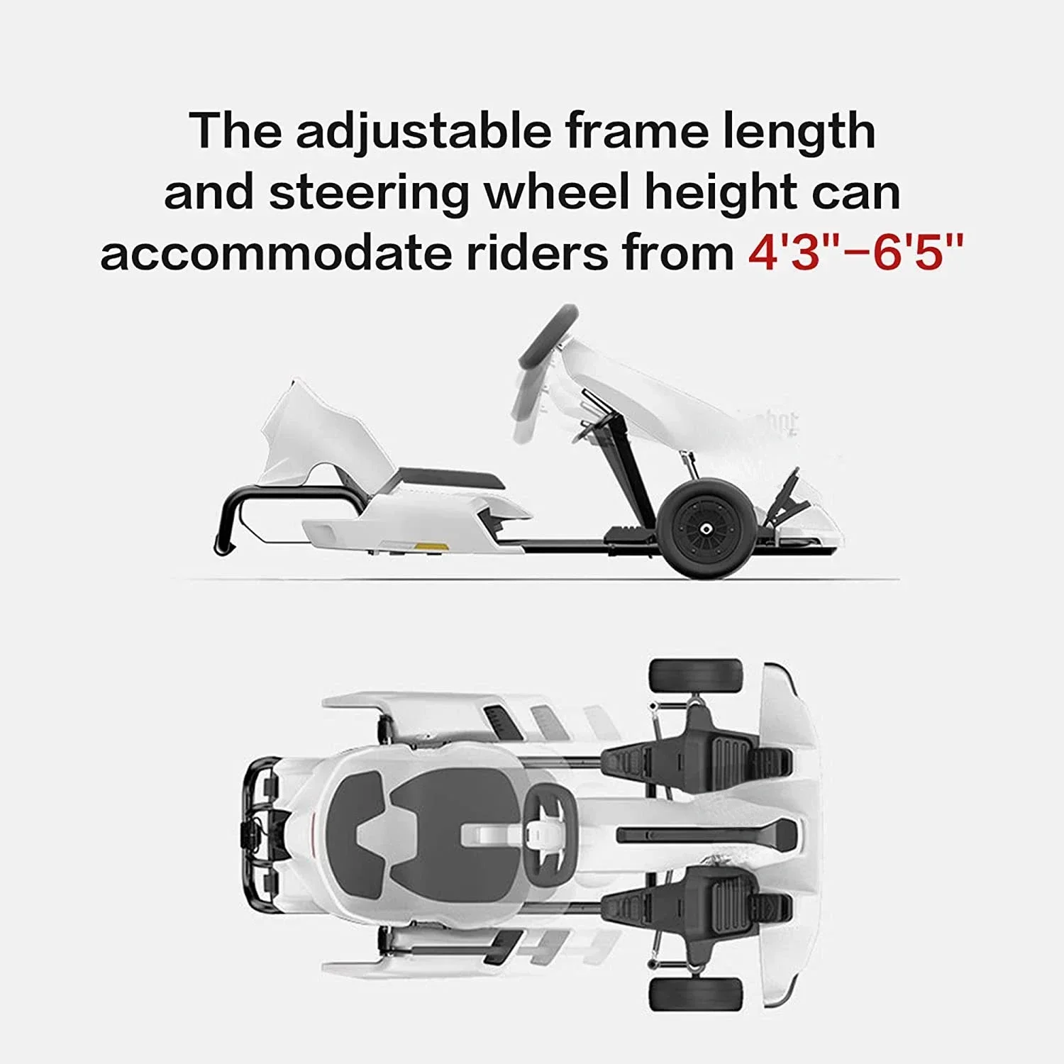 2026-Good Entertainment Facility Segway Ninebot Go Kart Kit Portable Go Kart Frame