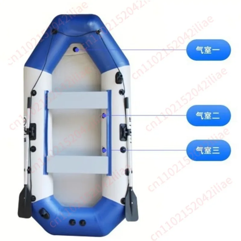 Inflatable Boat Set 0.9mm Thickened Triple-layered Mesh Kayaks Hovercrafts LUYA Fishing Boat