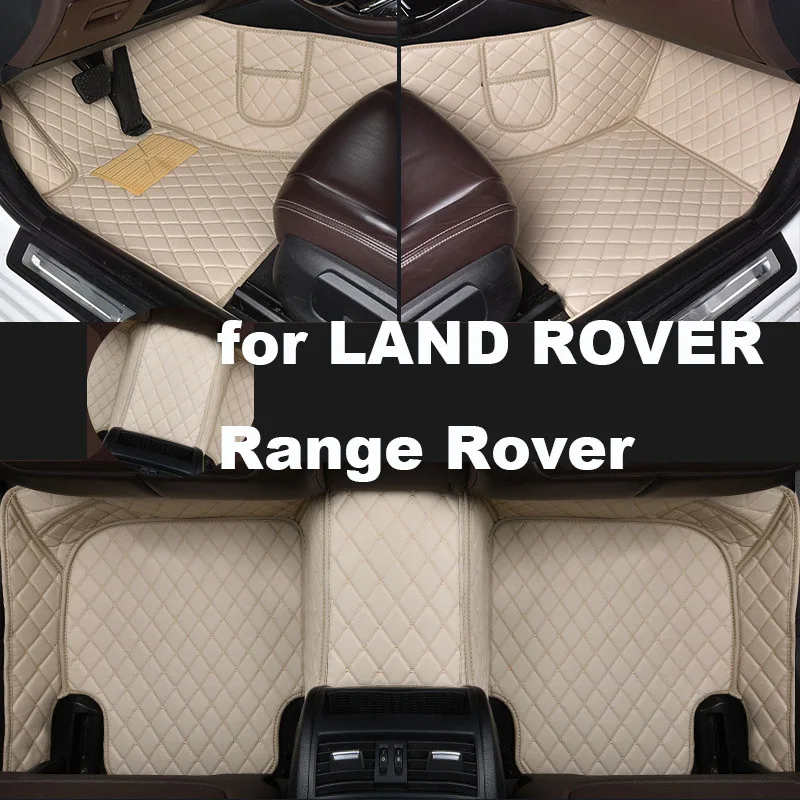 

Autohome Car Floor Mats For LAND ROVER Range Rover 1990-2006 Year Upgraded Version Foot Coche Accessories Carpetscustomized