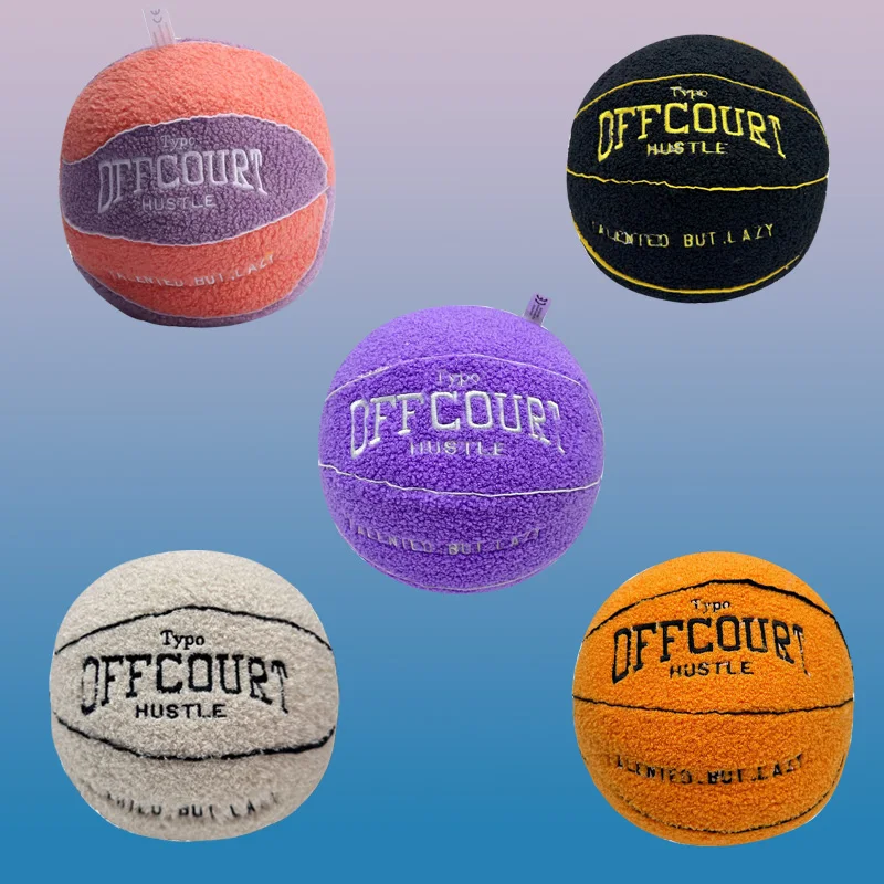 25cm Offcourt Basketball Pillow Anime Plush Toy Stuffed Animals Soft Plush Children Gifts Birthday Gift Home Room Decoration