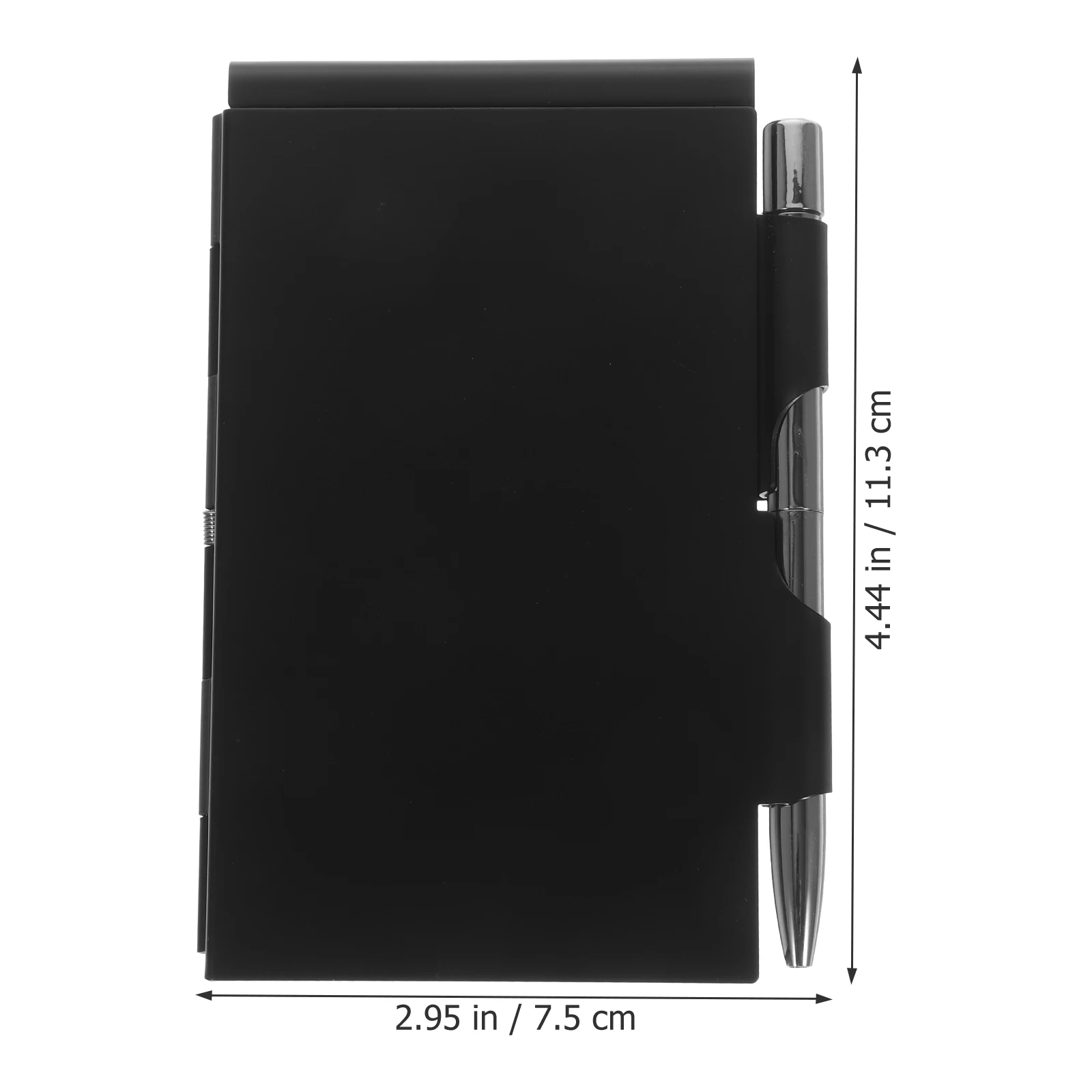 Mini Notebook Small Notepad Business Diary Memos Office School Stationery Pocket For Works Schedule Aluminum Alloy Reading Page