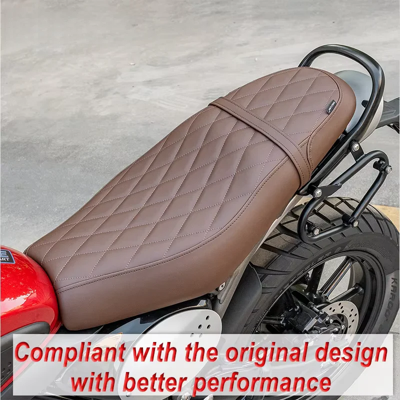 Good Quality For Triumph SCRAMBLER 400X modified integrated seat with soft cushion assembly