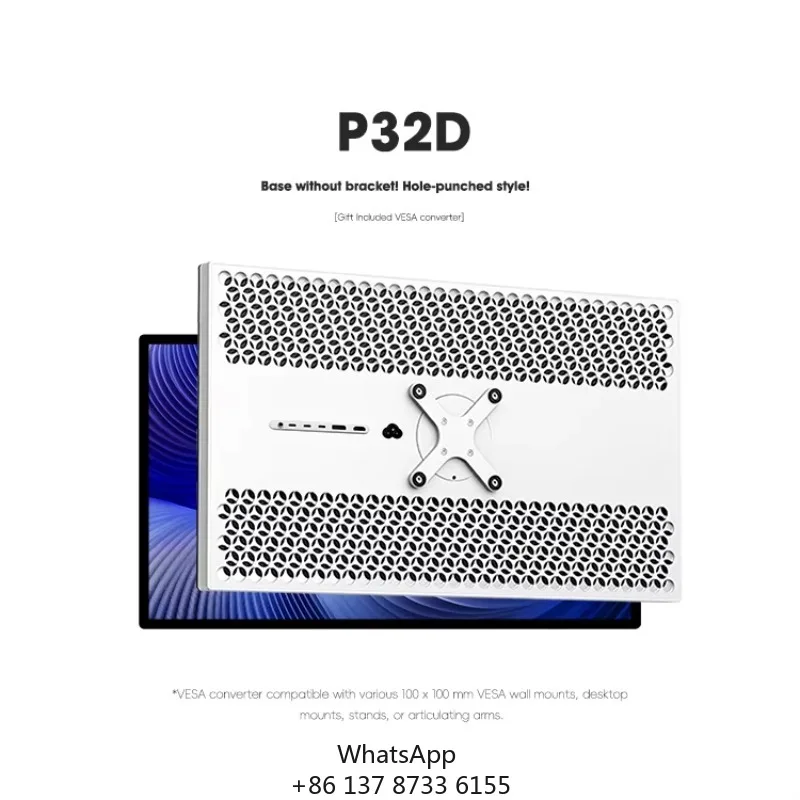 KUYCON P32D 60 Hz HDR Blue Light Filtering Function IPS 32-inch Desktop Computer Screen 4k Led Monitor Without Bracket