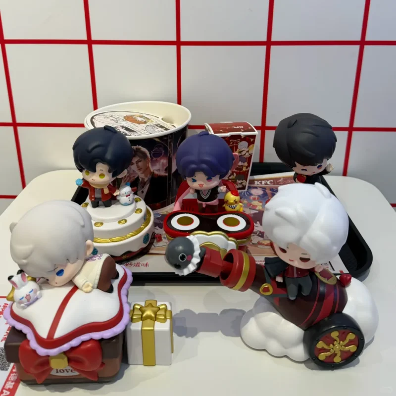 

In Stock Love And Deepspace Sylus Caleb Rafayel Zayne Xavier Kawaii Cosplay Cartoon Model Laser Ticket Card Accessories Gifts