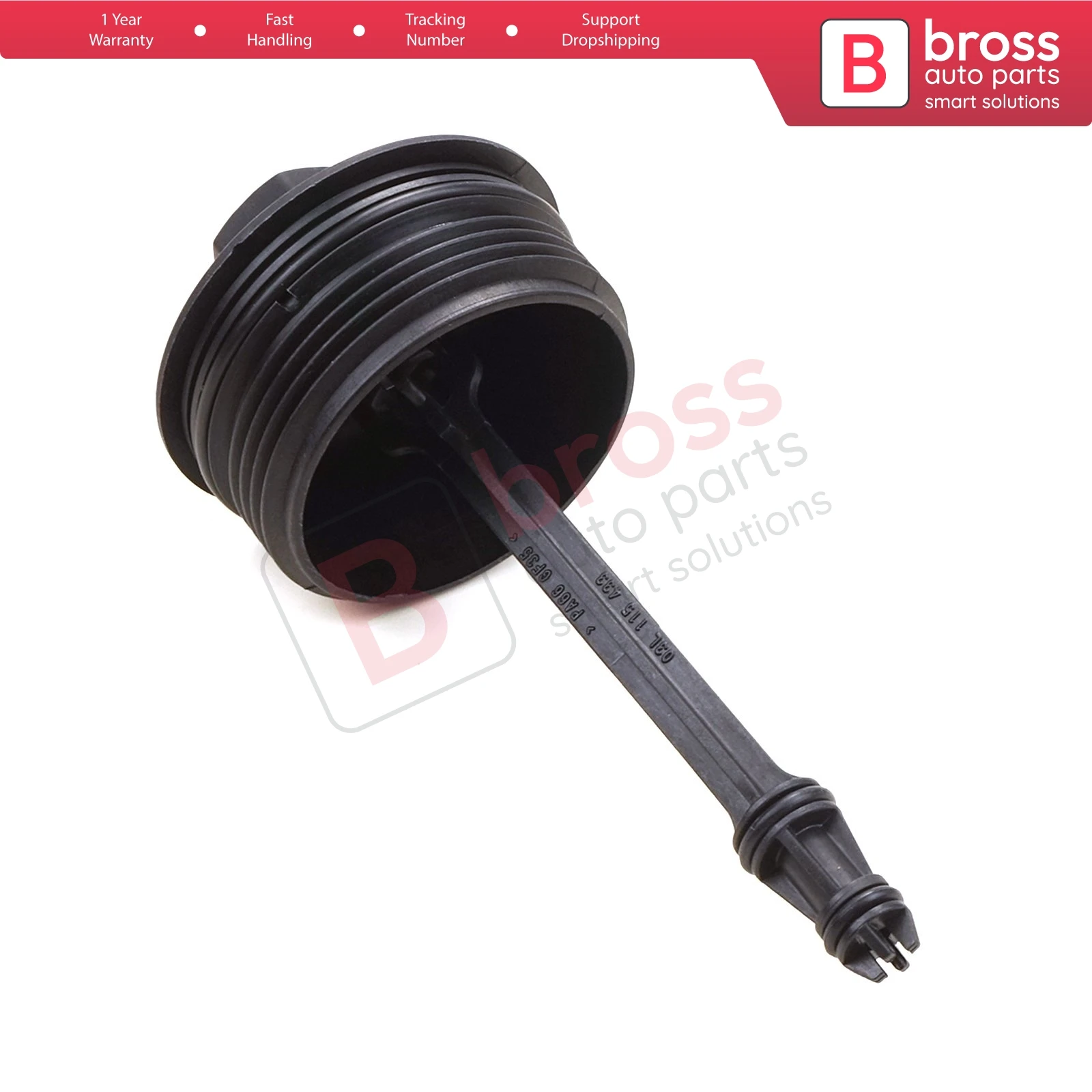 Bross Auto Parts BSP767 Oil Filter Cover Cap 03L115433 for VW Audi Seat Skoda 1.6 2.0 Diesel Engine Turkish Store Made in Turkey