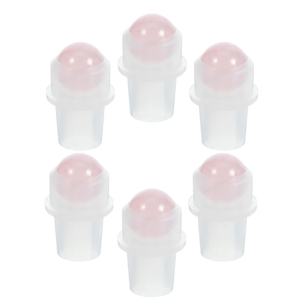 6 Pcs Essential Oil Bottle Accessories Balls Rollers Replacement Make up Jade Small Essence