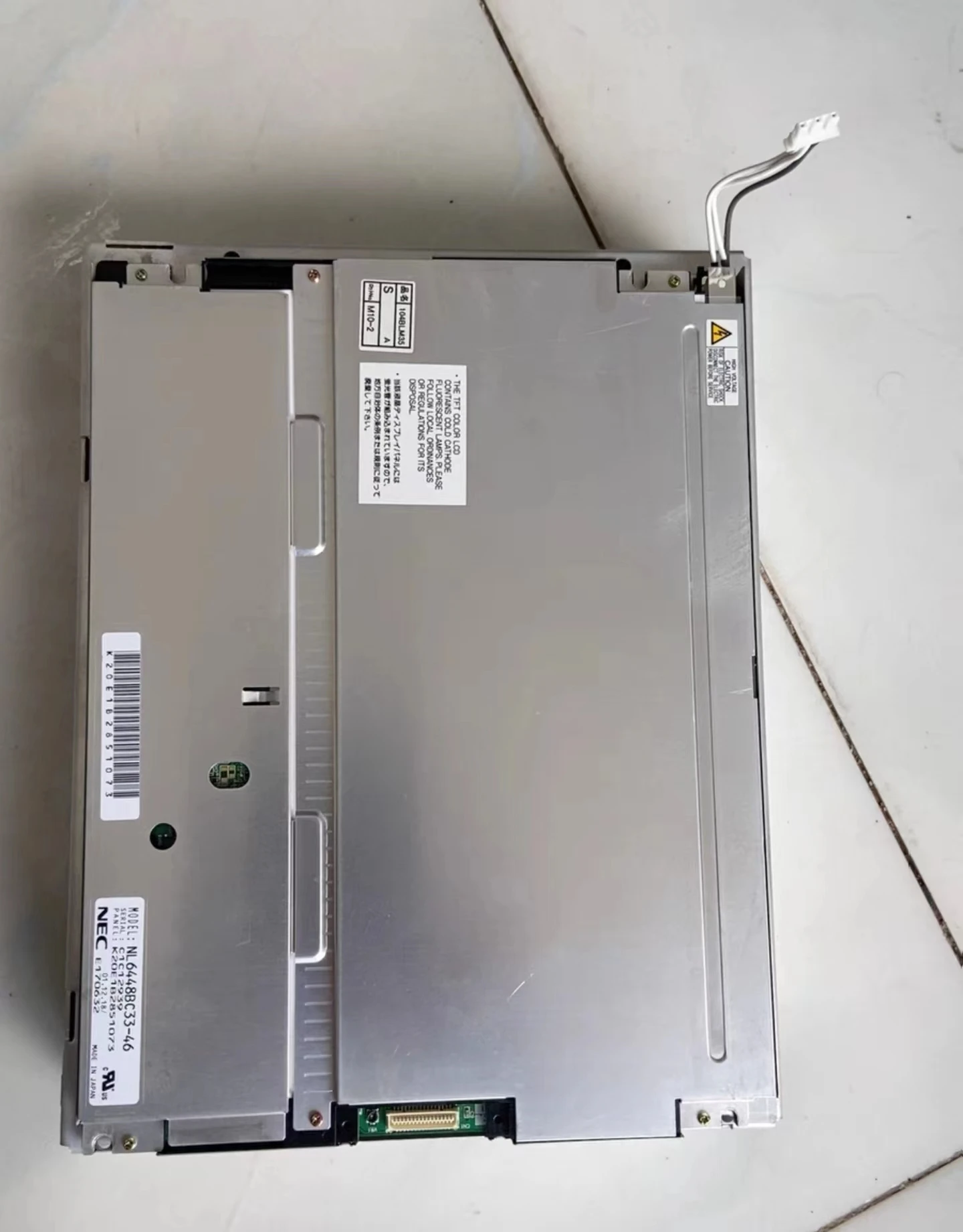

Original 10.4-inch NL6448BC-46 NL6448BC LCD Display Screen Suitable For LCD Screen Maintenance And Replacement