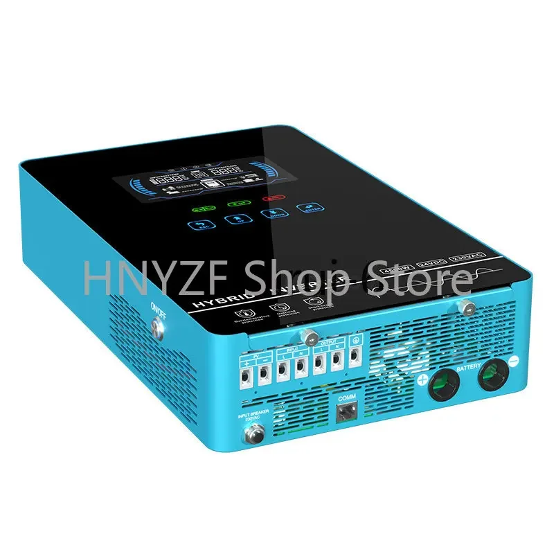 New Hybrid Solar Inverter 24VDC to 230VAC Built-in 150A Solar Charger Pure Sine Wave Output WIFI 4500W