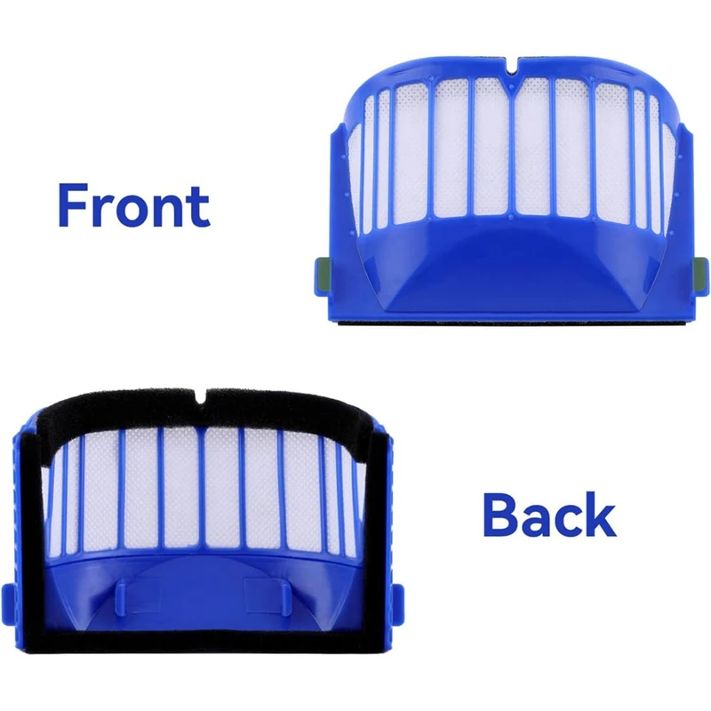 A86I-Hepa 필터 Irobot Roomba 500, 600 시리즈 536 550 551 552 564 560 570 610 614 620 630 650 655 660 665 670 671 675