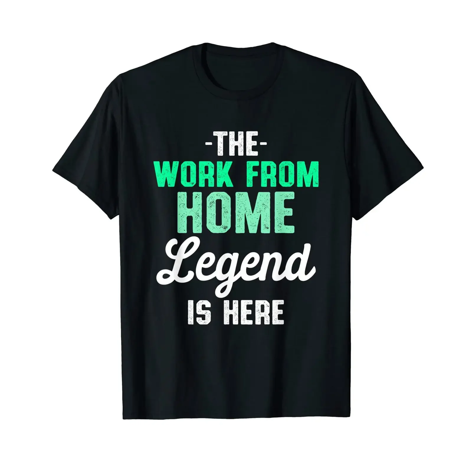 Work From Home Flag Remote Working Employee T Shirt vintage Washed Top For Everyday Wear Soft Comfortable designer clothes