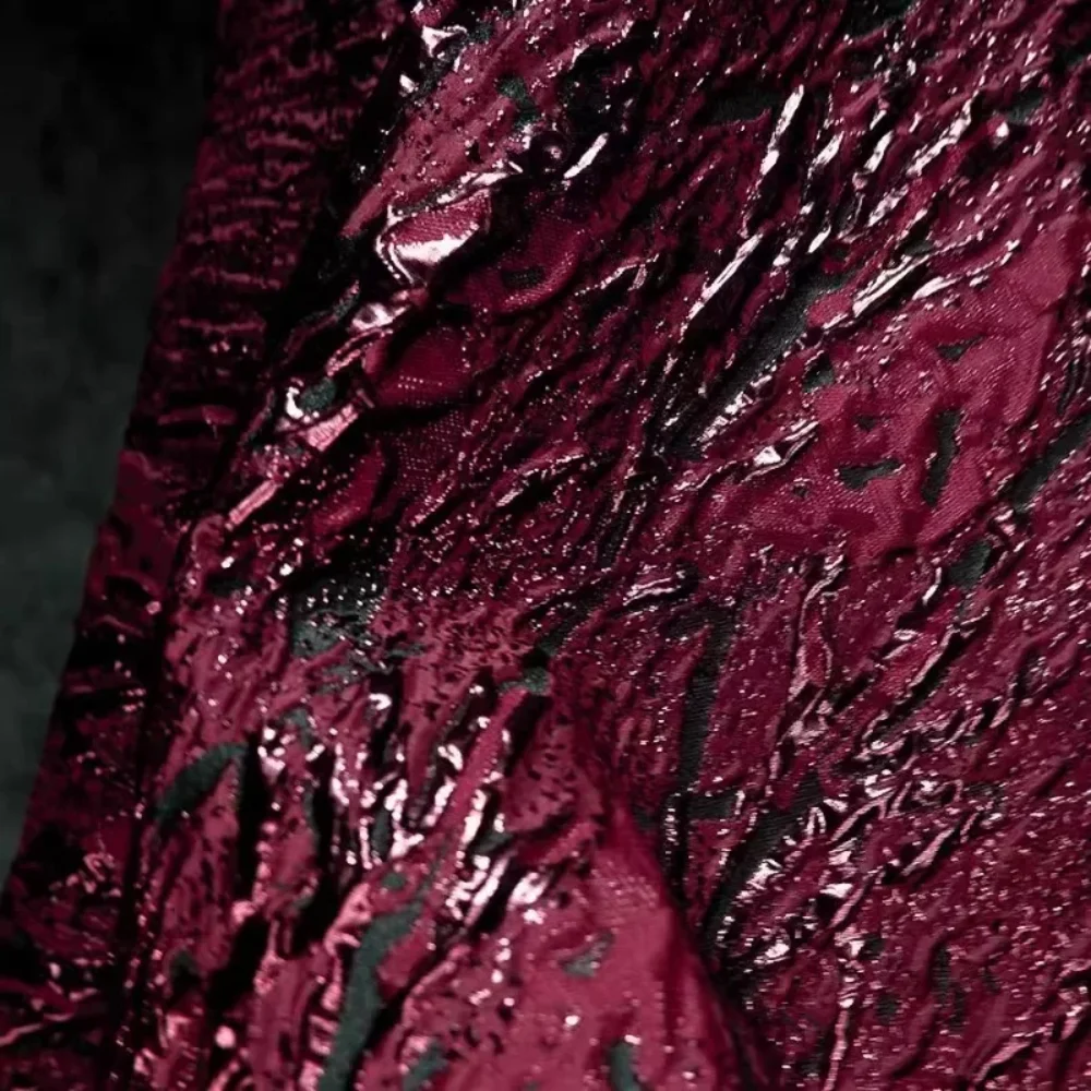 

Жаккардовая ткань, рельефная креативная дизайнерская одежда, ткань для шитья, оптовая продажа, ткань для шитья по метрам, материал «сделай сам»