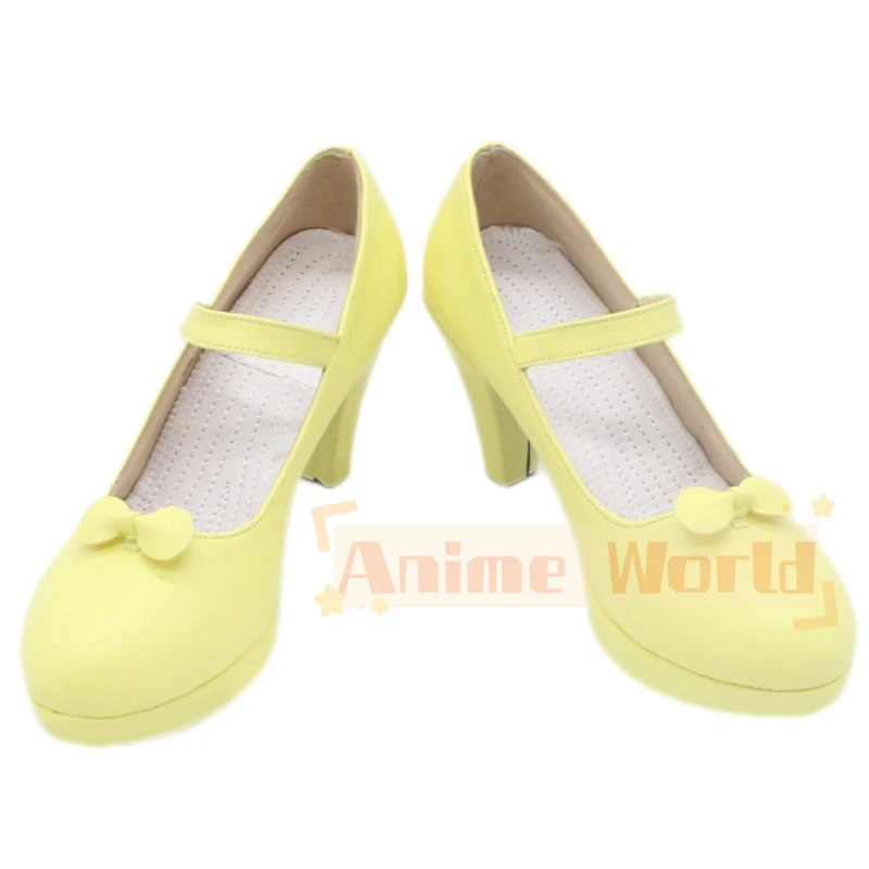 Indistruttibile Streamer sovraccarico mgkawaiangel-Chan KAngel Maid Dress Cosplay Shoes stivali di carnevale di Halloween su misura