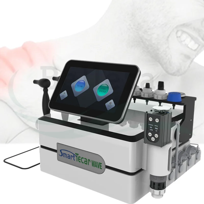 Smart Tecar Wave 3 In 1 RET CET Therapy Pain Relief Machine ED Treatment EMS Shockwave Penis Enlargement Physiotherapy Equipment