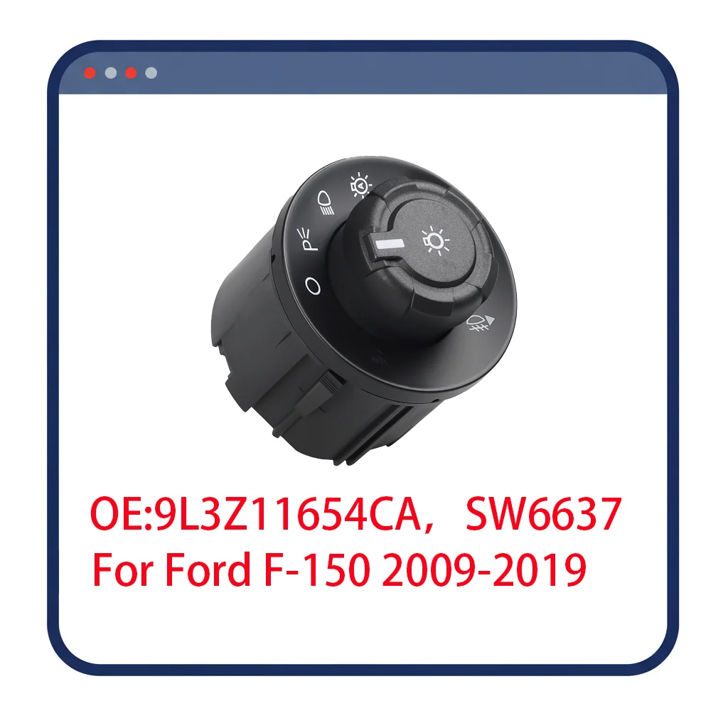 

OEM 9L3Z11654CA Headlight Fog Light Switch For Ford F150 F250 Super Duty 2011 2012 2013 2014 2015 2016 Car Accessories
