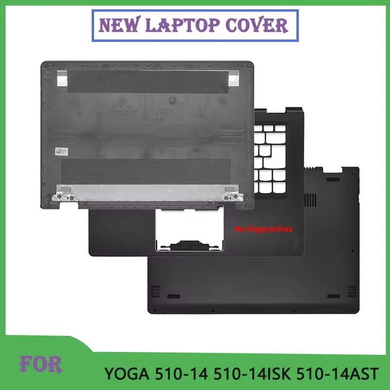 Novo para yoga 510-14 510-14isk 510-14ast flex 4-1470 flex 4-1480 laptop escudo lcd capa superior/capa traseira/moldura frontal/capa inferior