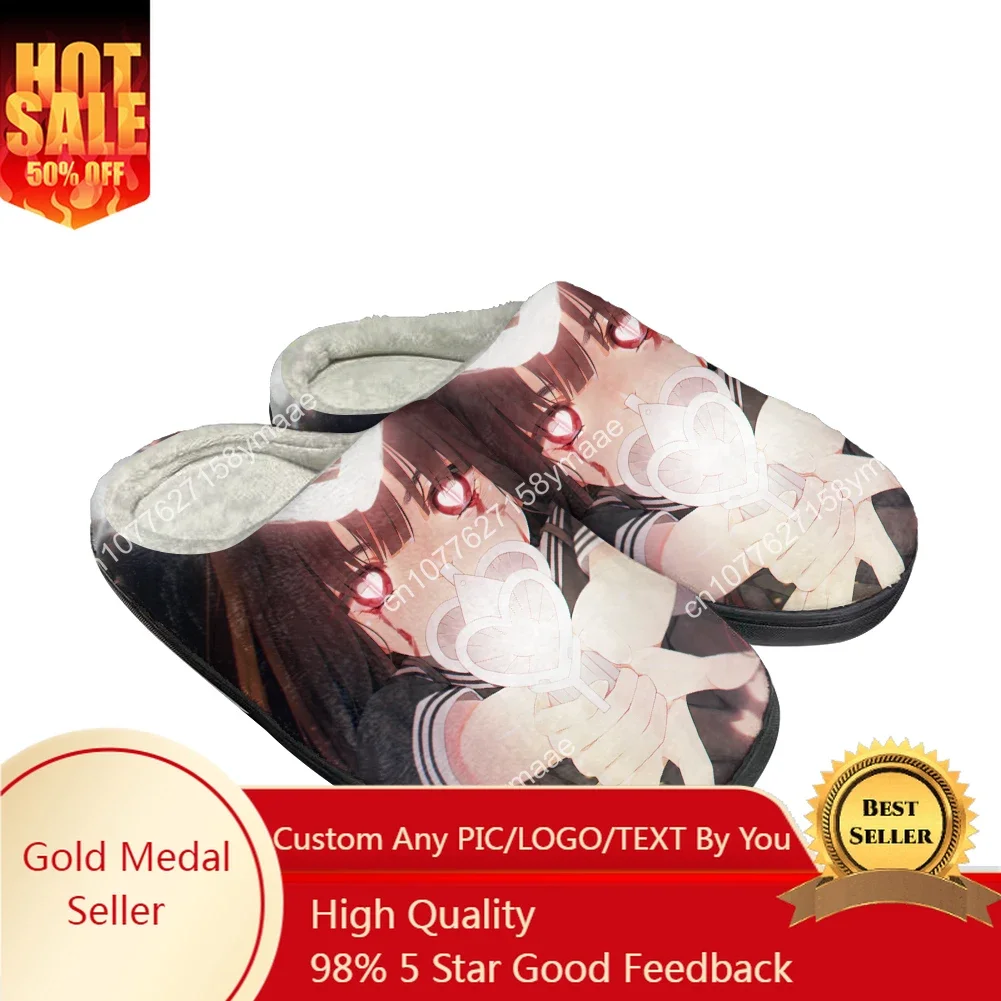

Hot Asagiri Aya Latest Cotton Custom Slippers Mens Womens Sandals Plush Casual Keep Warm Shoes Thermal Comfortable Slipper