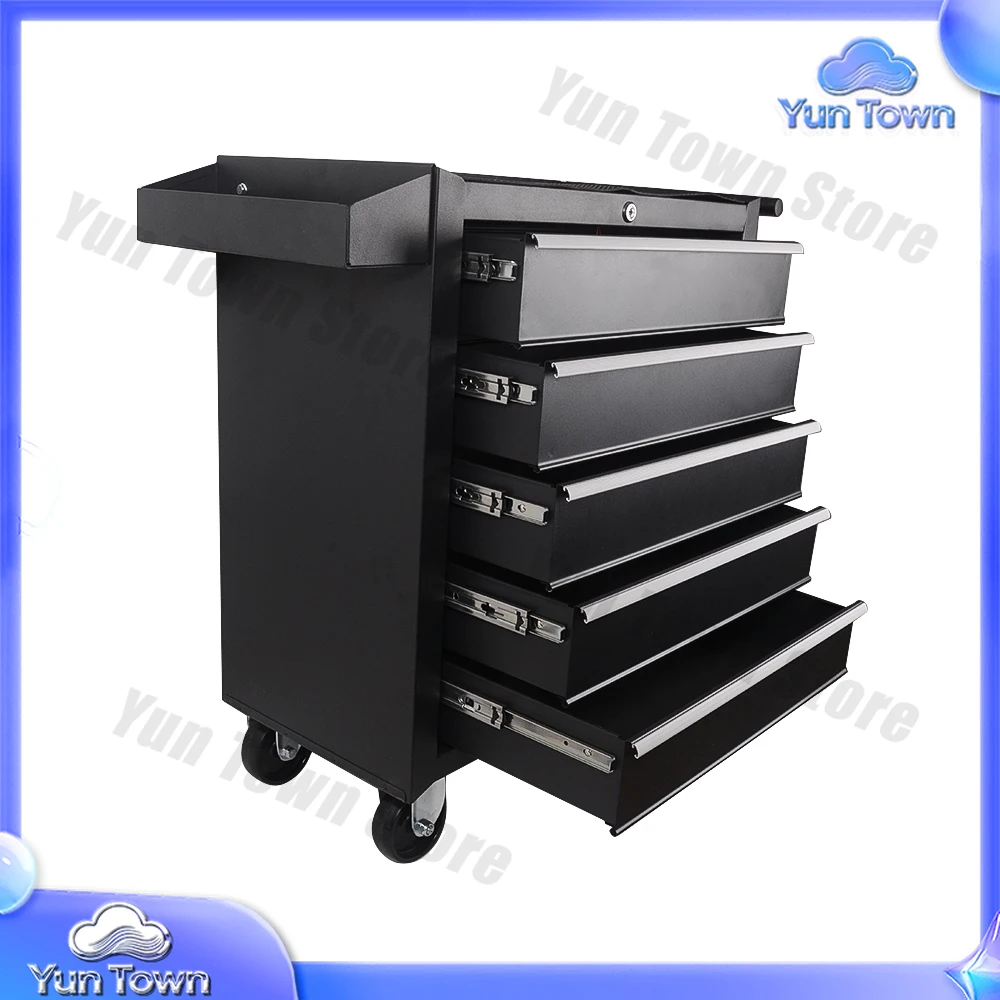 Rolling Tool Box Cabinet Chest Storage with Wheels for Tools Organization Heavy Duty Mobile Workshop Storage for DIY