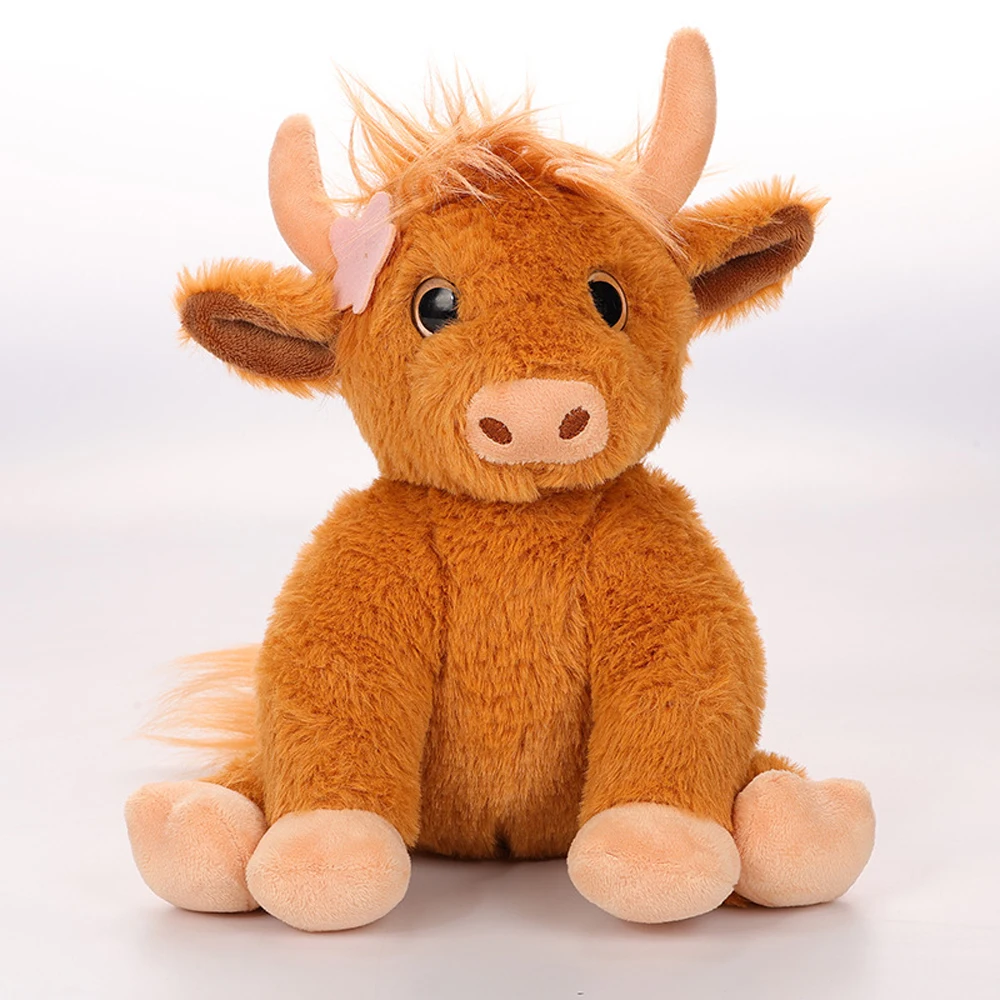 

Highland Cow Cute Yak Children Plush Stuffed Toys