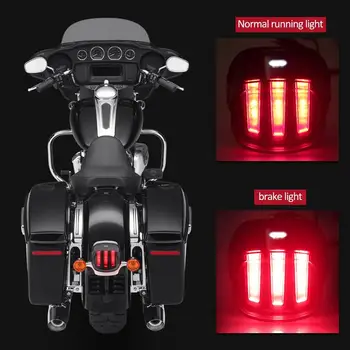 適用於 Indian Scout Bobber MT 09 Keeway 和 BMW 1200GS CRF 250F 的 48 顆 LED 柔性摩托車燈條尾燈/煞車燈 8 最佳銷售 摩托車LED尾燈 - №7