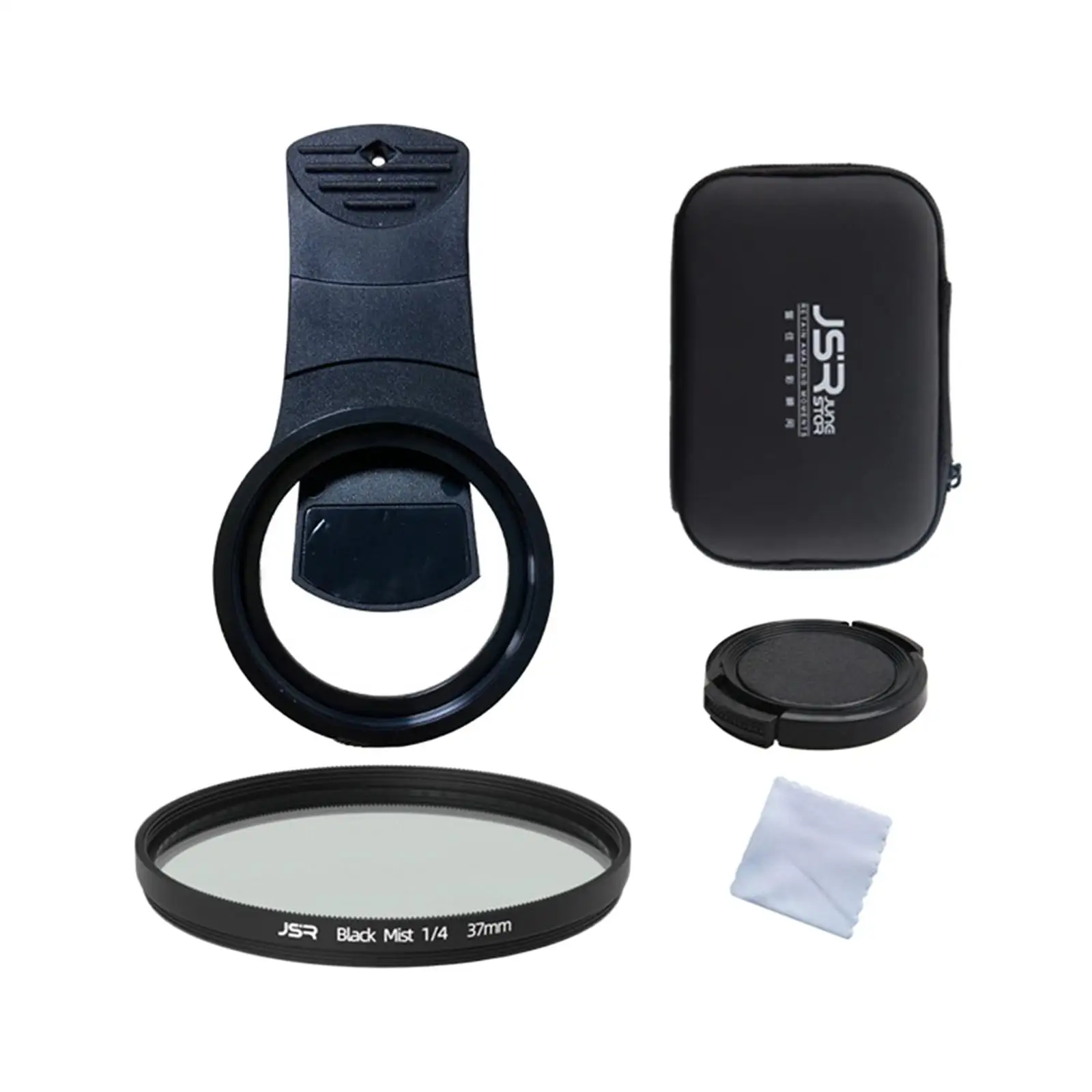 

37mm Phone Clip Optical Glass Removable Wear Resistant Lightweight Attachment